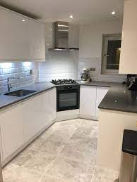 Alibaba.com offers 1,086 black gloss kitchen floor tiles products. Wickes High Gloss White Kitchen Sofia Range Grey Quartz Counter Top Sheridans Titanium Topp Diy Kitchen Flooring High Gloss White Kitchen Kitchen Interior