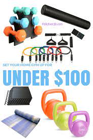 Set Up Your Home Gym For Under 100 Fit Active Life At Home Gym Home Gym Equipment Best Home Gym