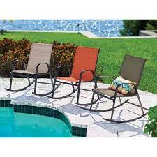 Whether you're hanging out on your front porch or on the back patio, a comfy rocker is a definite must. Oversized Outdoor Rocker Brylane Home