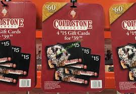 Multiple design options, add your photo or video Cold Stone Creamery Discount Gift Card Costcochaser