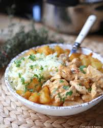 Poulet Au Lait De Coco Gingembre Et Ananas Recette Poulet Lait De Coco Recette Asiatique Cuisine Asiatique