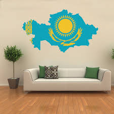 Weitere ideen zu kasachstan, kasachstan flagge, russische musik. Flagge Karte Von Kasachstan Wandbild Karte Flagge Kunst Wand Vinyl Aufkleber Wohnzimmer Schlafzimmer Dekorative Dekoration Pvc Tapete Wallpaper Color Wallpaper For Baby Roomwallpaper Vinyl Aliexpress