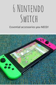 6 Essential Nintendo Switch Accessories You Need Nintendo Switch Accessories Nintendo Switch Games Nintendo Switch