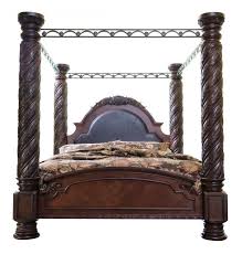 Pair your master bedroom with this refined canopy bed. Ashley Furniture Canopy Bedroom Sets Opnodes