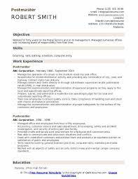 See professional examples for any position or industry. Postmaster Resume Samples Qwikresume