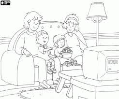 La sociedad deberá cuidar de los niños que no tengan familia. Dibujos De Ninos Dibujos Para Colorear De La Familia Para Ninos