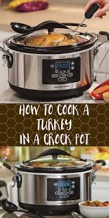 Cook Your Turkey In A Slow Cooker Love This Method Crockpot Turkey Whole Turkey Recipes Freezer Crockpot Meals