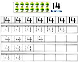 Printable Worksheet On Number 14 Are Perfect For Learning Numbers Preschool Number Worksheets Free Printable Worksheets Preschool Worksheets