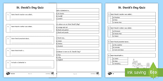 All saints' day is a celebration to honor the saints that have graced our world, and as a day to honor loved ones who have passed away. Saint David S Day Wales Quiz Teacher Made By Twinkl