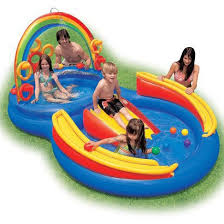 Our flexible pool vacuums are engineered and manufactured to the highest standards of precision and quality to minimize installation time and maximize satisfaction. Review Of Intex 117 By 76 By 53 Inch Rainbow Ring Pool Play Center