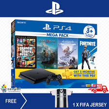 The new playstation is dubbed sony's next generation console. Ps4 Mega Pack 2 1tb Ps4 Slim 1tb Mega Pack 2 Sony Malaysia Warranty Shopee Malaysia