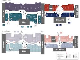 Various snack shops are scattered throughout the mall, for food gifts and treats to. Mall Directory Hanes Mall