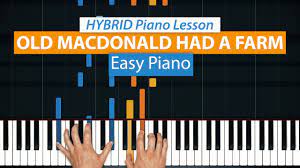 Watch the video explanation about easy piano tutorial: How To Play Old Macdonald Had A Farm Hdpiano Part 1 Piano Tutorial Youtube