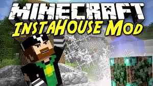 Use /sethome to set your home. Insta House Mod 1 7 10 Download Minecraft Minecraft Mods Mod