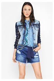 52,00 € 52,00 € livraison à 2,99 € zhuikun. Veste En Jean Pour Femme Exotic Blue Desigual Veste En Jeans Desigual Iziva Com