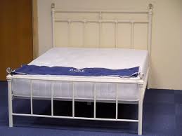 Lightweight and less space consuming compared to wooden frames, making our metal beds practical and functional. Small Double Metal Bed Frame Isabelle Cream Crystal Bedstead