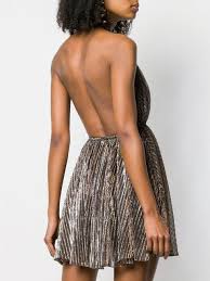 Reso facile e gratuito, pagamenti sicuri e consegna in 48 h! Saint Laurent Vestito Corto Con Scollo Posteriore Farfetch Vestito Corto Vestiti Backless