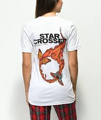 halsey star crossed white t shirt