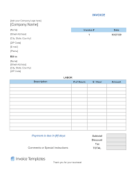 Fill, sign and send anytime, anywhere, from any device electrical contractor bid sheet explanation of codes: Free Blank Invoice Templates In Pdf Word Excel