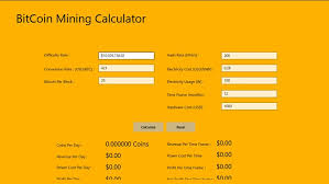 Block reward is fixed at 6.25 btc. Btc Mining Calculator For Windows 8 And 8 1