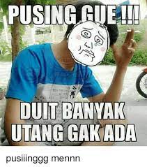 Abang salleh atau sally ini punya tagline yang kerap ia ucapkan yaitu 'amboi'. Pusing Hue Duit Banyak Utang Gak Ada Pusiiinggg Mennn Meme On Me Me