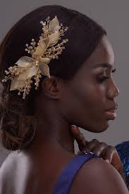 ESPEREST Sarah Flower Detailed Women's Hair Crown Romantic Bride Wedding  Engagement Henna Promise Accessory- Trendyol