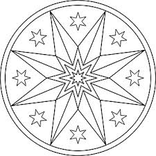 Mandalas Fur Kinder Zu Weihnachten Weihnachtsmandala Zum Ausmalen