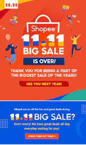 Don't miss out on shopee 11.11 big sale promotions! 11 11 Big Sale 2020 Daily Free Shipping Min Spend Rm11 More Shopee Malaysia