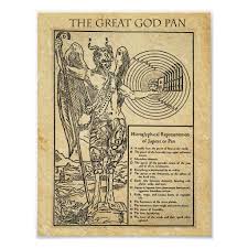 The Great God Pan Poster Zazzle Com In 2020 Greatful Book Of Shadows God