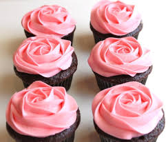 This technique can also be used with gum paste or modeling chocolate. Pink Rose Cupcakes Plus A Link For Other Cupcake Decorations Rose Cupcakes Wedding Cake Vanilla Fancy Cupcakes
