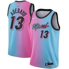 After you've chosen some miami heat clothing, pick out the perfect accessories for your home or office. Bam Adebayo Miami Heat Nike 2020 21 Swingman Player Jersey Pink Blue City Edition In 2021 Miami Heat Blue City Jersey