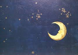 Maybe you would like to learn more about one of these? Night Sky Crescent Moon Painting Painting Inspired