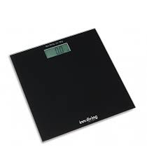 Dimensioni medie di una bilancia pesapersone. Bilancia Elettronica Pesapersone In Vetro Ultraslim Nera