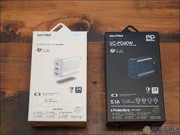 onpro uc pd60w 3 孔萬國急速usb 充電器開箱 支援pd 60w 快充 可充筆電 switch 等裝置 附多國轉接插頭 出國旅行充電更便利 電腦王阿達