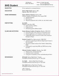 31 Resume For Computer Science Student High School Resume Template High School Resume Student Resume Template