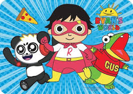 Ryan, gus, and moe were invited to bug's. Ryan S World Pizza Ryan Placemat Walmart Canada