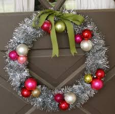 Christmas Craft Tinsel Wreath Holiday Crafts Diy Christmas Christmas Fun