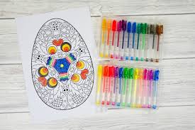 Fourteen free printable easter egg sets of various sizes to color, decorate and use for various crafts and fun easter activities. Adult Easter Colouring Pages Intricate Eggs Mum In The Madhouse