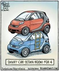 Facebook Smart Car Bizarro Comic Car Drawings