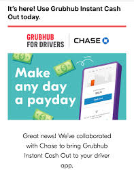 Go to the settings by taping on the. Grubhub Now Offers Instant Pay Cash Out Grubhubdrivers