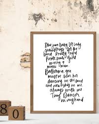 Tiny Dancer Elton John Lyrics Printable Digital Download Etsy In 2020 Elton John Lyrics Elton John Songs Lyrics Song Lyric Signs