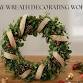 Holiday Wreath Decorating Workshop - 11am Session event in Belle Vernon, PA