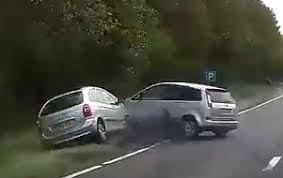 Police officers injured in a1 crash. Incredible A1 Road Rage Clash Ends In Disaster When Two Cars Slam Into Each Other At 65mph