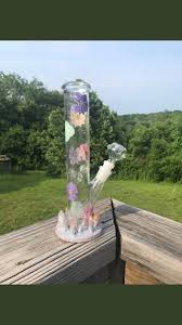 Moisture will do one of 2. Been Wanting To Give Resin Casting A Go Was Just Gifted A Glass Bong Of My Own Then I Saw This Picture How To Go Ab Getting The Flowers To Stick Just