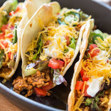 Harte Schale Wurzig Weicher Kern Knusprige Tex Mex Tacos Rezept Tacos Rezept Tacco Rezept Tacos