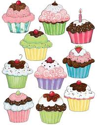 Cupcakes Accents From Susan Winget Gateau Dessin Dessin Cupcake Anniversaire De Classe