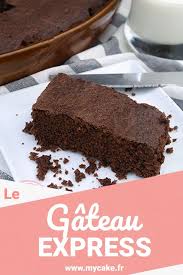 Gateau Express Au Chocolat En 6 Minutes Top Chrono Recette Gateau Express Gateau Chocolat