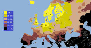 February 12, 2021 chris stein: The Blonde Vs Brunette Map Of Europe Maps