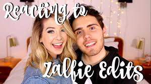 Zoe sugg, aka zoella, announced pregnancy with alfie deyes on instagram. Reacting To Zalfie Edits Zoella Youtube