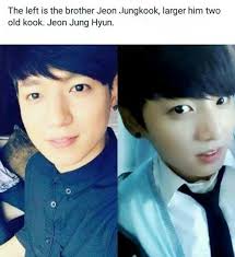 He is the youngest member and vocalist of the south korean . How Many Brothers And Sisters Does Jungkook Have Quora